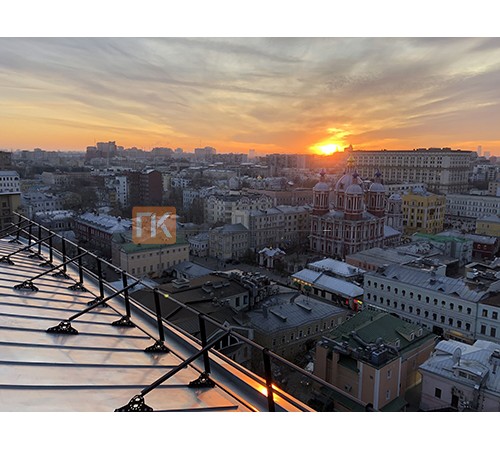 Ограждение кровли ZN универс H=1200мм L=3000мм
