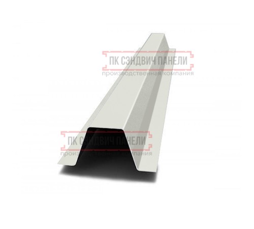 Омега профиль Гнутый 80-2.5 RAL9003 Полиэстер