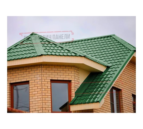 Планка примыкания верхняя 250х147х2000 ПЭ-6002-0.5