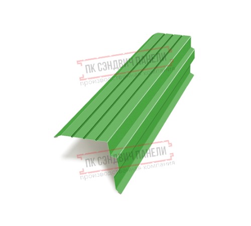 Планка торцевая 90х115х2000 Norman ПЭ-6018-0.5