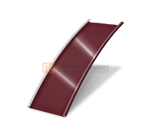 Продольно гнутый фальц гладкий 0,45 RAL 3005 Полиэстер