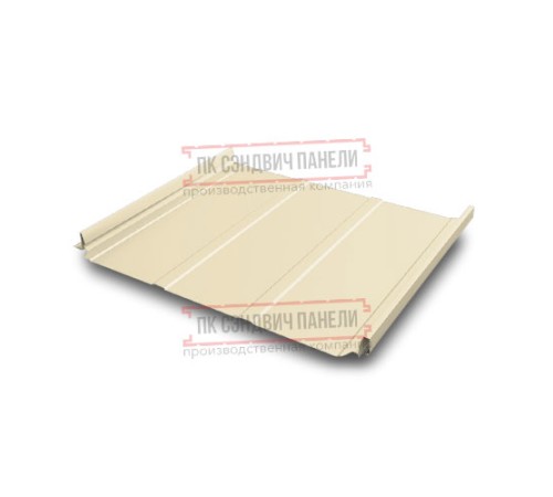 Кликфальц Pro Line 0,5 Satin RAL1015 светлая слоновая кость с пленкой на замках