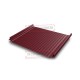 Кликфальц Pro Gofr 0,45 Drap ST RAL3005 красное вино с пленкой на замках