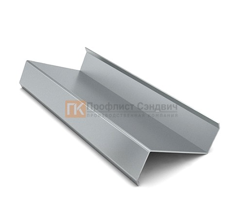 Z-образный профиль 70x45x3000-1,2 мм, оцинкованный