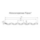 Металлочерепица Кредо RAL9003 Полиэстер-0,45
