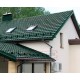 Металлочерепица Квинта плюс 3D RAL6005 Satin-0,5