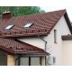 Металлочерепица Квинта плюс 3D RAL3009 Satin-0,5