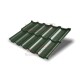 Металлочерепица модульная Квинта Uno 3D RR11 GreenСoat Pural Matt-0,5