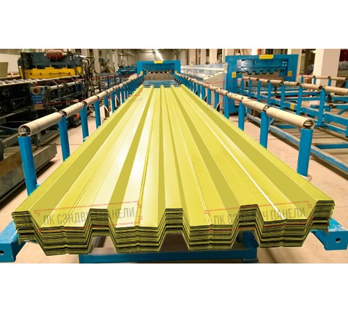 Профнастил Н60-845 Полиэстер RAL-1018-0.7