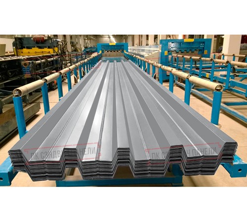 Профнастил Н60-845 Полиэстер RAL-7004-0.6