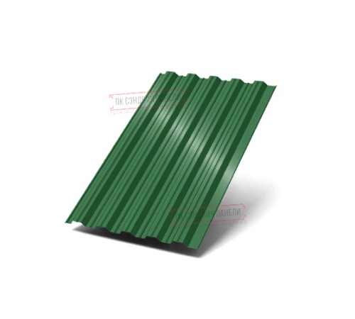 Профнастил НС35-1000 Полиэстер RAL-6002-0.5