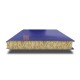 Сэндвич панели гладкие с минеральной ватой, ширина 1000 мм, толщина 150 мм, 0.5/0.5, RAL5002