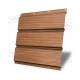 Софит металлический без перфорации 0,45 Print Elite с пленкой Honey Wood