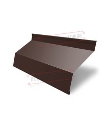 Ламель жалюзи Milan new 0,45 PE с пленкой RAL 8017 шоколад