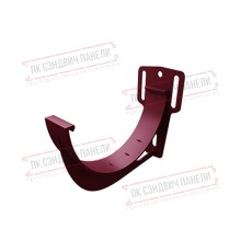 Кронштейн желоба slider ПВХ бордо RAL 3005