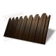 Профнастил фигурный С10 - 0,45 Окрас - А, Print Elite с пленкой Antique Wood.