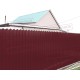 Профнастил фигурный C8 - 0,45 ПЭ-Двусторонний RAL 3005 красное вино.