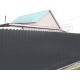 Профнастил фигурный C8 - 0,45 Drap ST RAL 7024 мокрый асфальт.