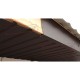 Планка карнизного свеса сложная 185х50х2000 PURETAN-8017-0.5