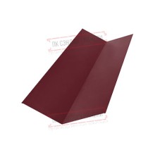Планка ендовы верхняя простая 145х145х2000 Полиэстер Ral3005-0.45