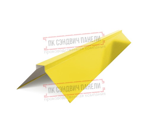 Планка конька плоского 150х150х2000 ПЭ-1018-0.5