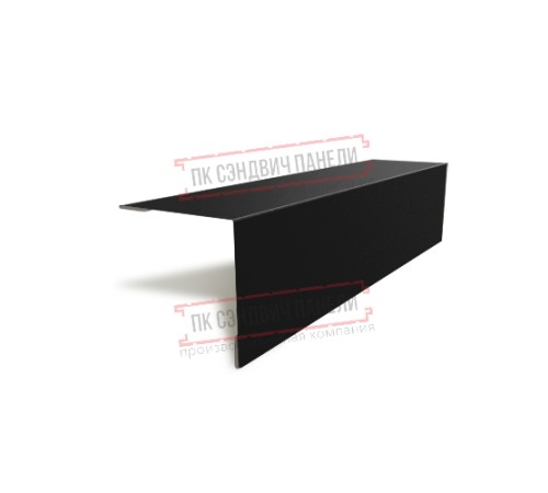 Планка угла наружного 115х115х2000 PURMAN-9005-0.5