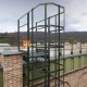 Площадка пожарной лестницы ОЦ РП-ПЛ2 (L=1000 мм) с удлин. Тетивой