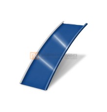 Продольно гнутый фальц гладкий 0,45 RAL 5005 Полиэстер