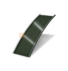 Продольно гнутый фальц гладкий 0,45 RAL 6007 Полиэстер