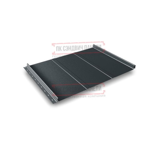Кликфальц Line 0,5 Satin Мatt RAL7016 антрацитово-серый