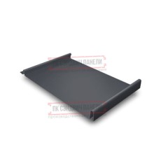 Кликфальц 0,5 Satin RAL7024 мокрый асфальт с пленкой на замках