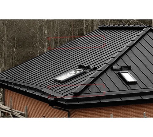 Кликфальц Pro 0,5 PurLite Matt RAL9005 черный с пленкой на замках