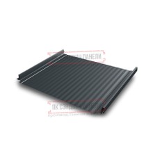 Кликфальц Pro Gofr 0,45 Drap ST RAL7016 антрацитово-серый с пленкой на замках