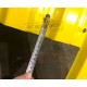 Продольно гнутый профнастил для укрытий конвейеров МП10ПГ-1200, 0,7, нержавеющий