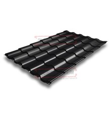 Металлочерепица Кредо RAL9005 Rooftop Matte-0,5