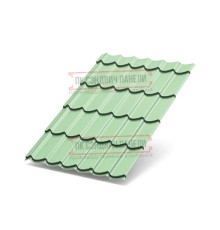 Металлочерепица Макси RAL6019 Norman-0.5