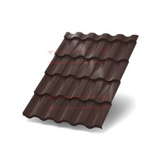 Металлочерепица Монтекристо-XL RAL8017 Norman-0.5
