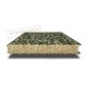 Сэндвич панели стеновые с минеральной ватой, ширина 1000 мм, толщина 140 мм, 0.5/0.5, милитари