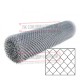 Сетка рабица оцинкованная 1,5x10 м, ячейка 60x60x1,6.