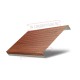 Ламель обратная 150 жалюзи Texas 0,45 Print Elite Honey Wood