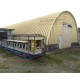 Профнастил H112ПГ-0.9, для бескаркасных ангаров, Полиэстер RAL 1014