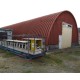 Профнастил H112ПГ-1.0, для бескаркасных ангаров, Полиэстер RAL 3009
