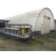 Профнастил H112ПГ-1.0, для бескаркасных ангаров, Полиэстер RAL 9002